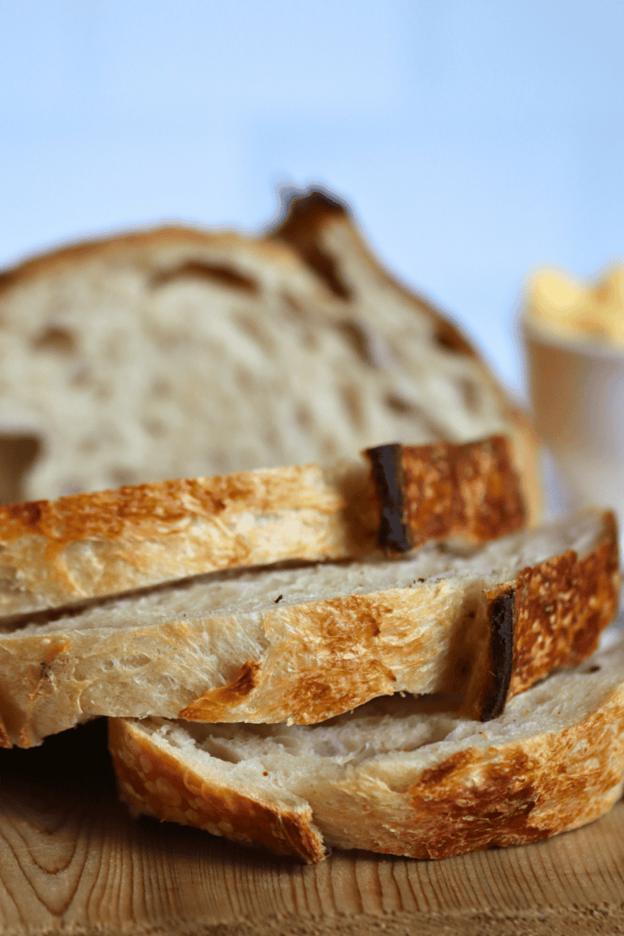 sliced sourdough bread