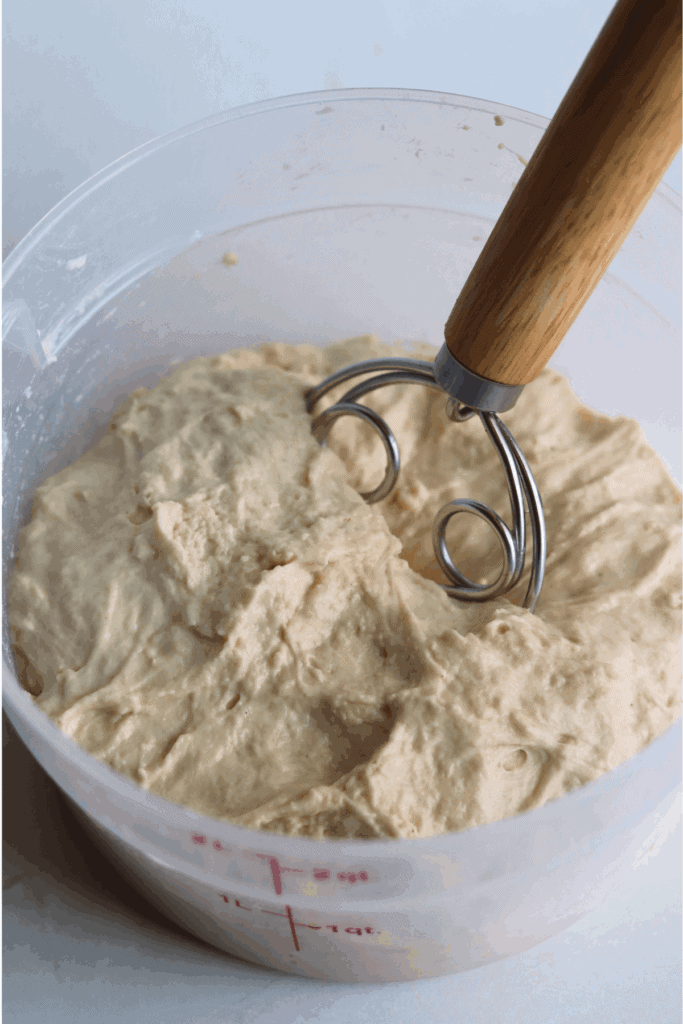 making the dough