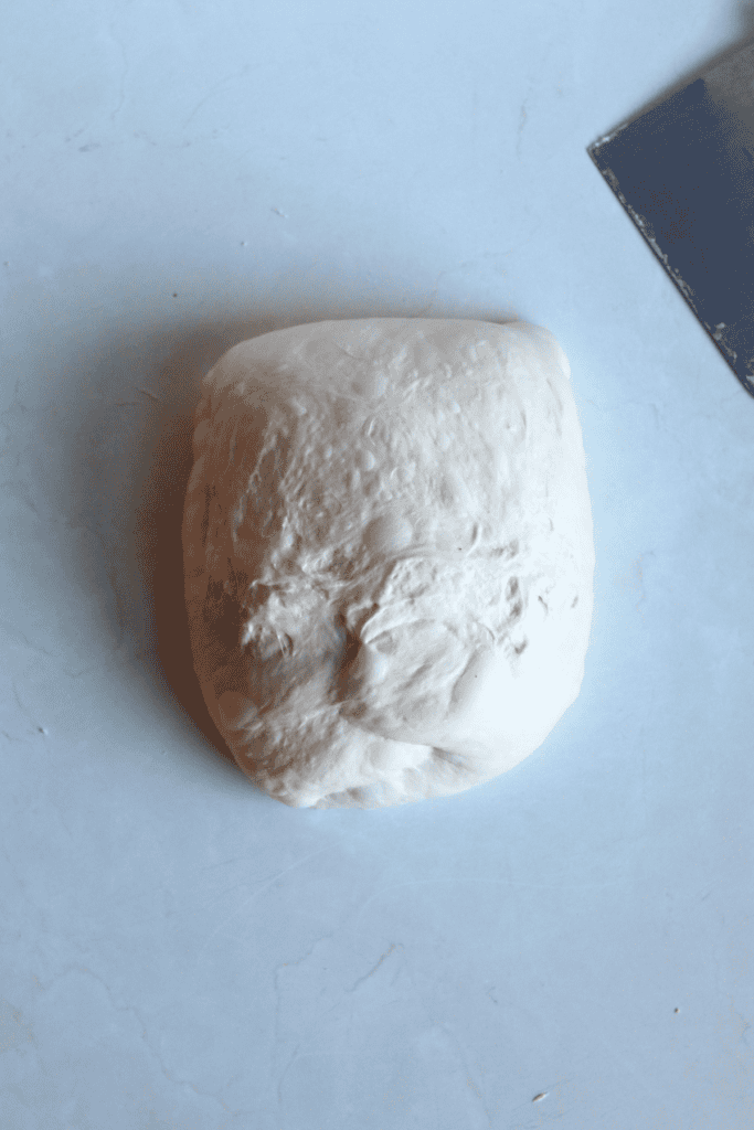 shaping the dough