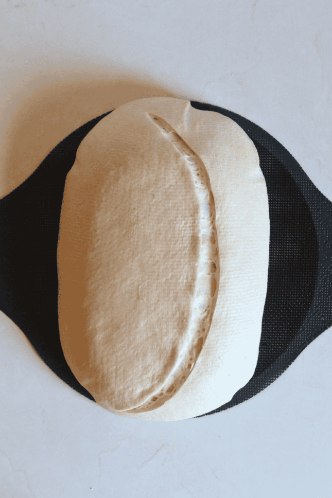 scored dough