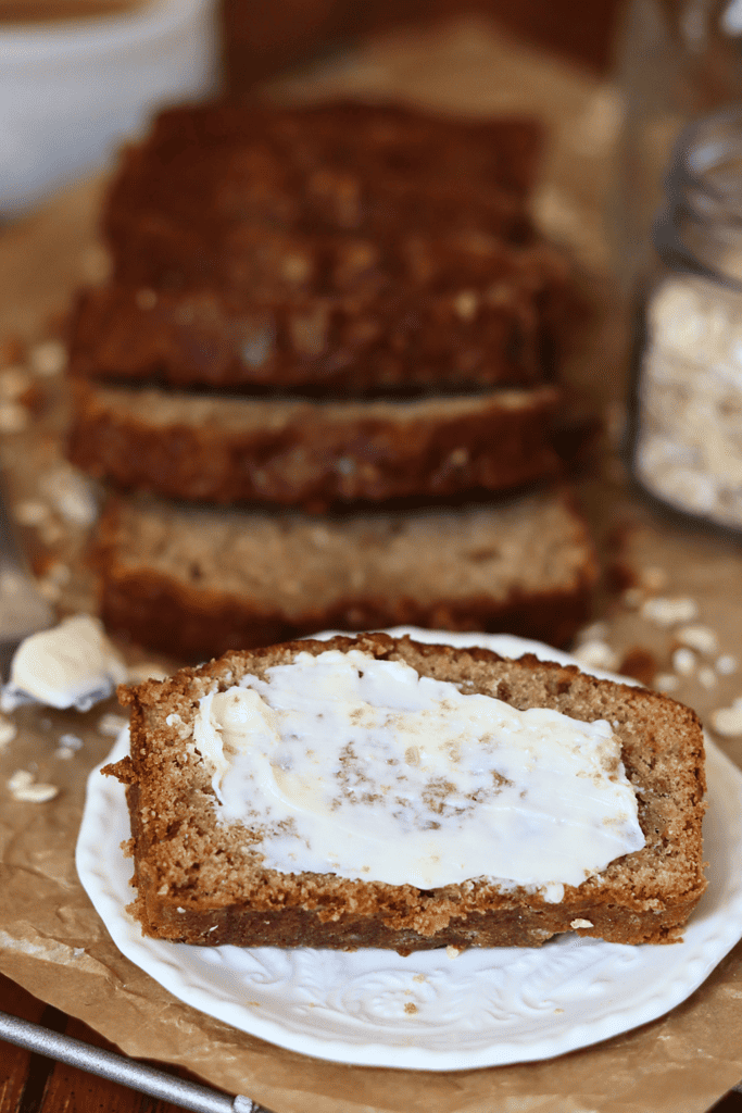 butter slices of quick bread