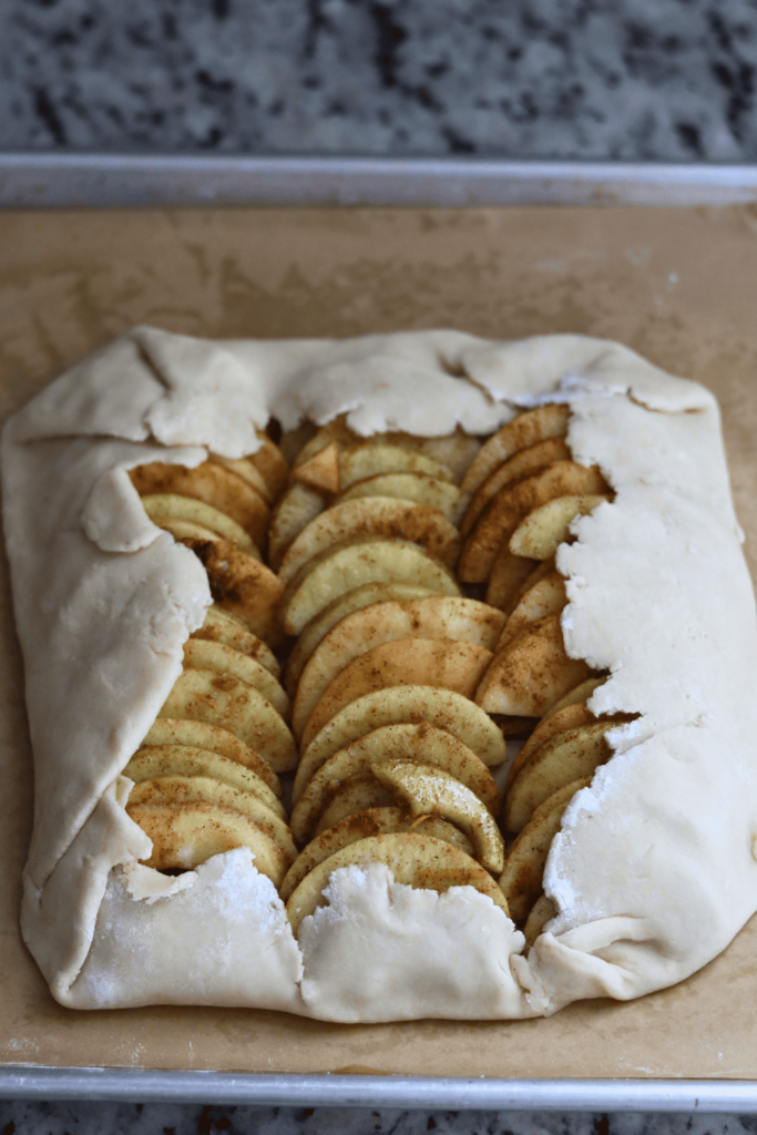 Sourdough Apple Galette
