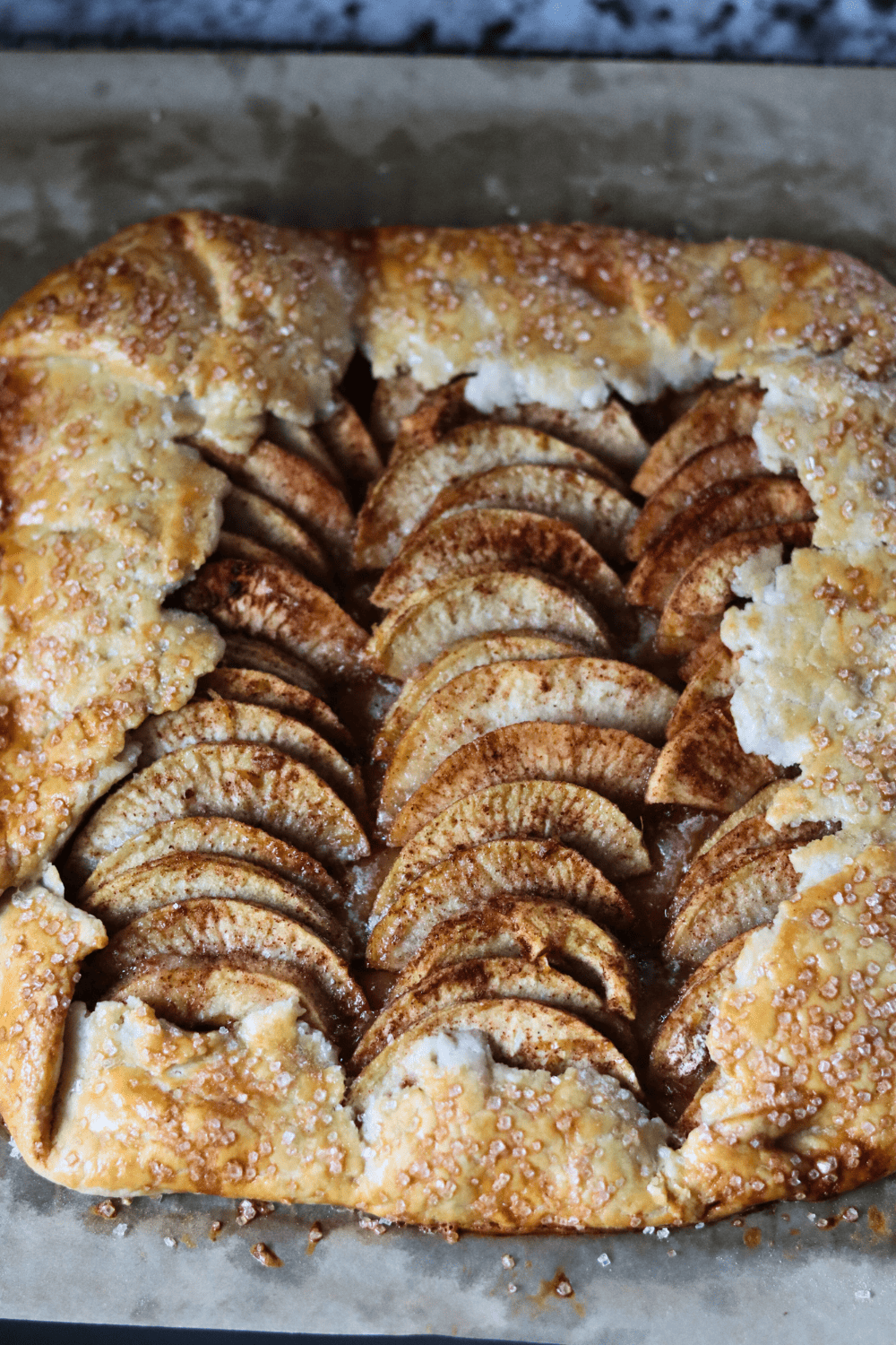Sourdough Apple Galette