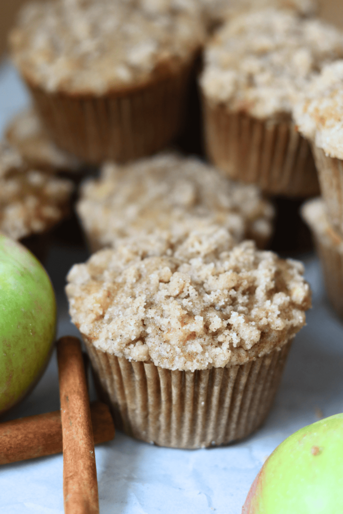 Sourdough Apple Cinnamon Muffins