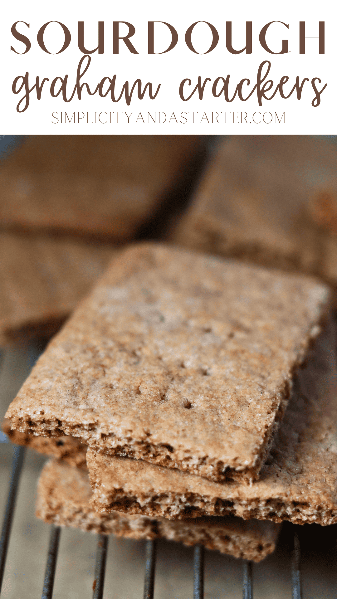 Homemade Sourdough Graham Crackers Recipe (Discard) Simplicity and a