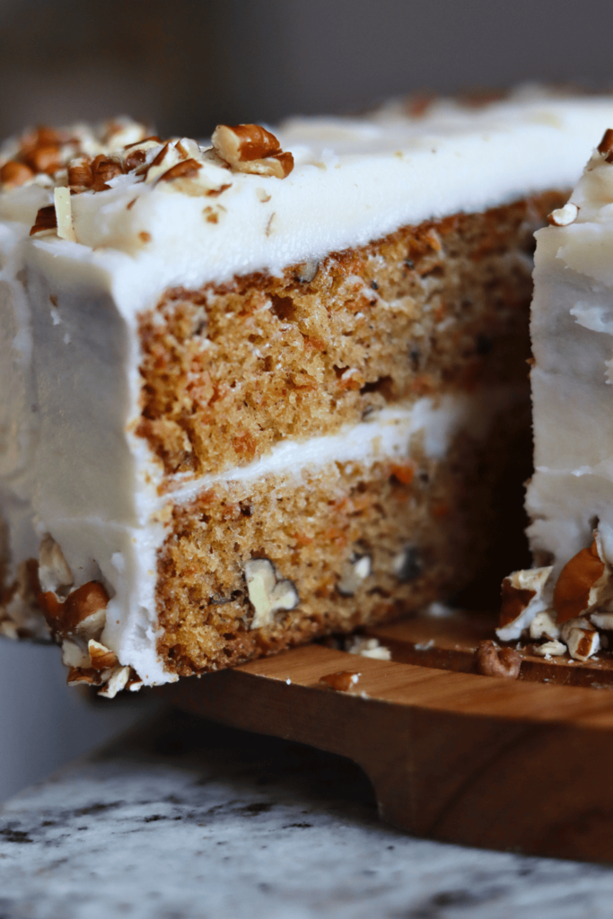 sourdough carrot cake
