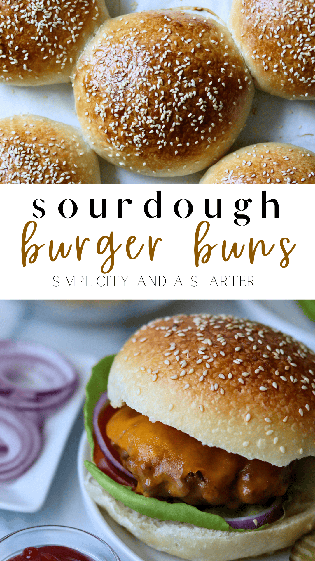 Easy Sourdough Burger Buns (Same-Day Recipe!) - Simplicity and a Starter