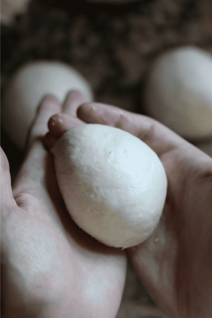 Shaping Sourdough Burger Buns