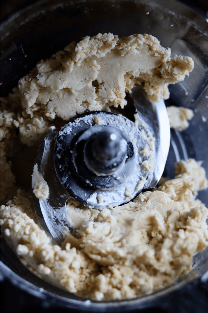 sourdough discard pie crust dough in food processor