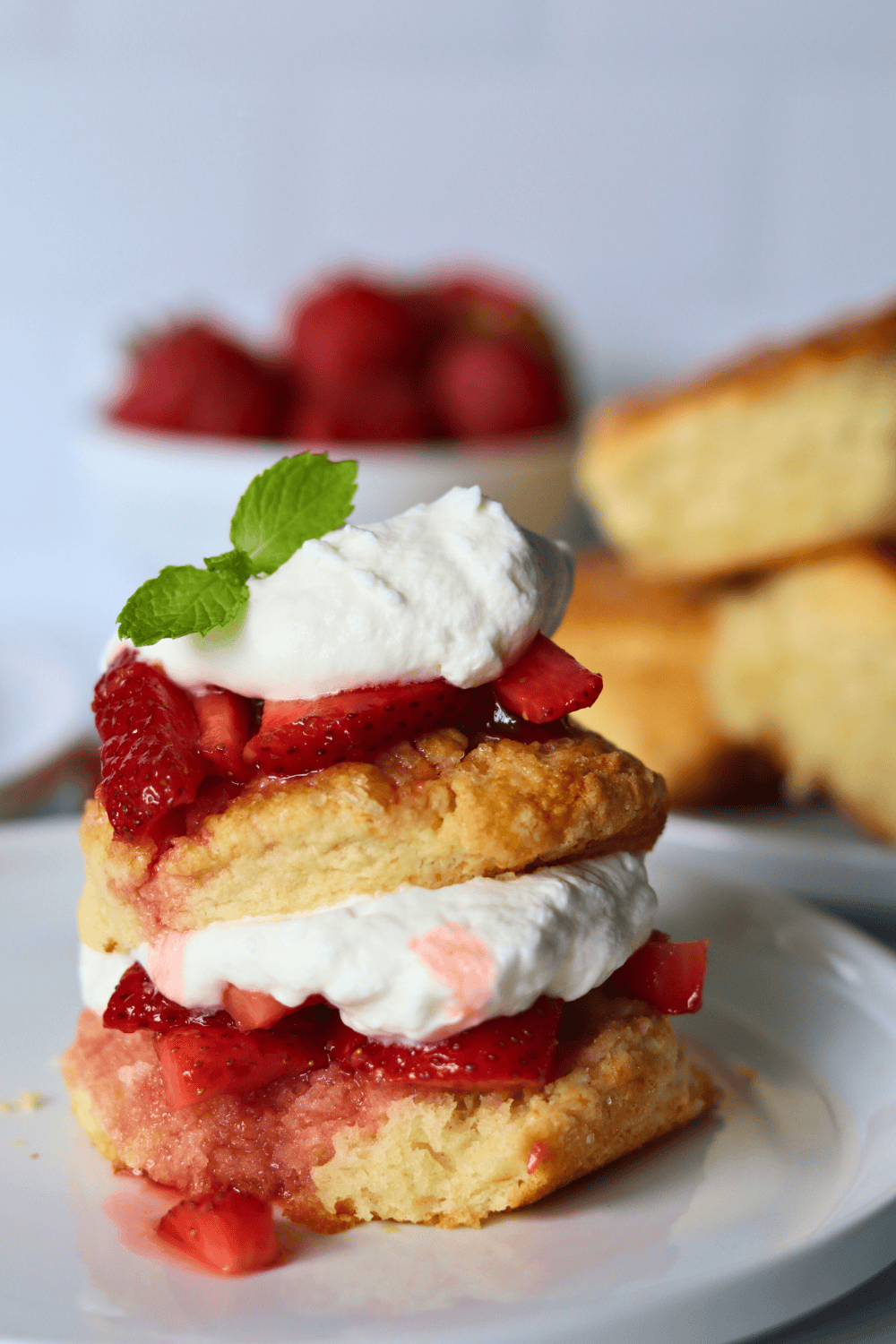 Sourdough Strawberry Shortcake Recipe (Discard) - Simplicity and a Starter