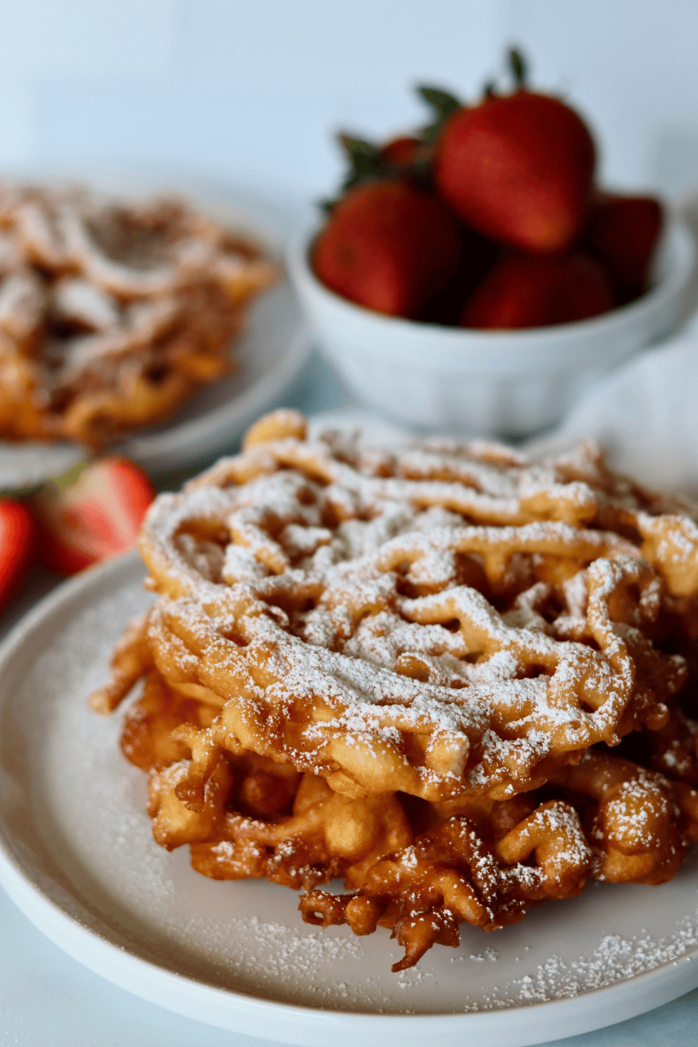 Homemade Sourdough Funnel Cakes (Discard Recipe) - Simplicity and a Starter