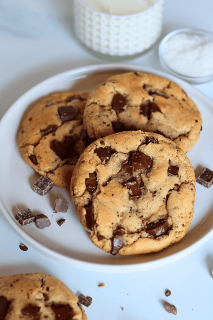 sourdough chocolate chip cookies