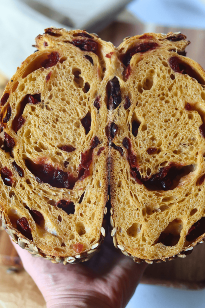 sourdough pumpkin bread