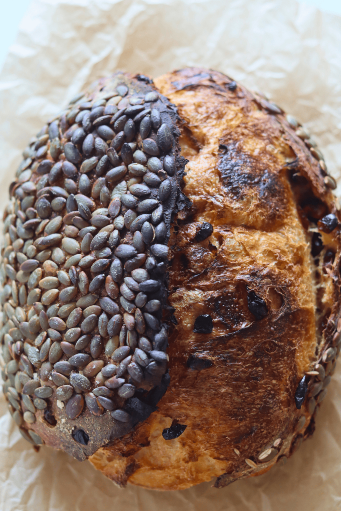 sourdough pumpkin bread