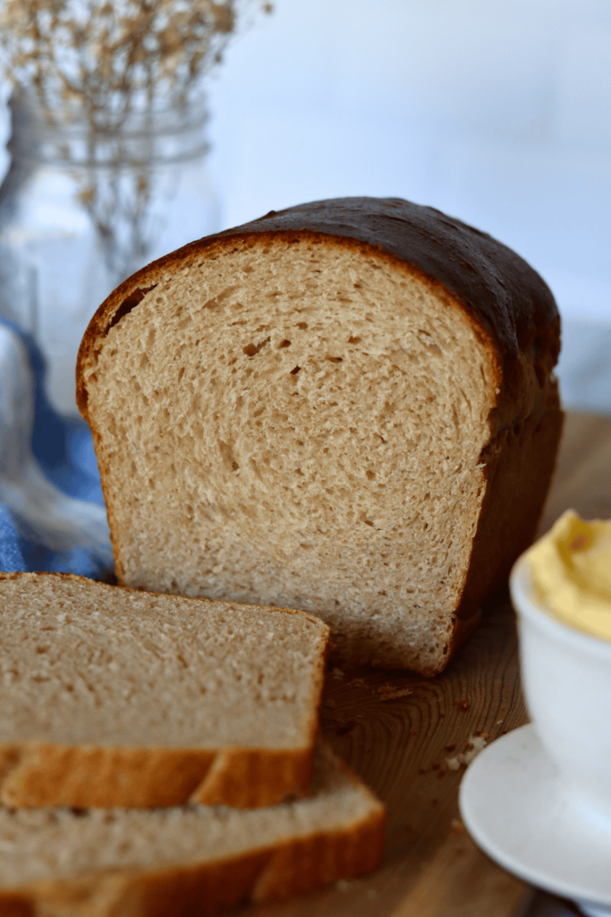 sourdough whole wheat sandwich bread