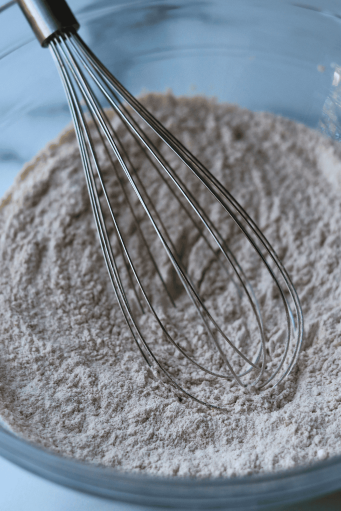 mixed dry ingredients