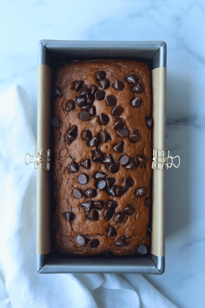 baked sourdough pumpkin quick bread