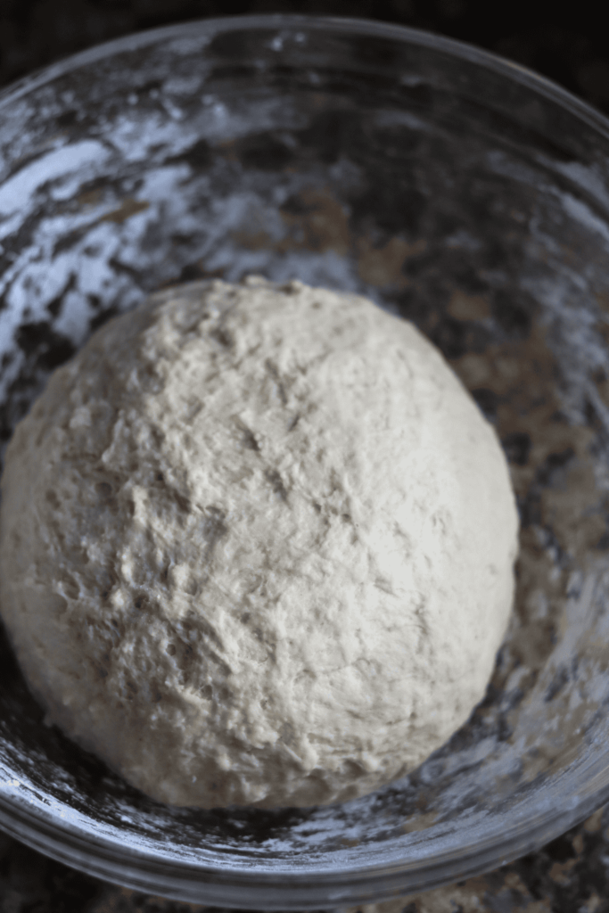 dough in a bowl