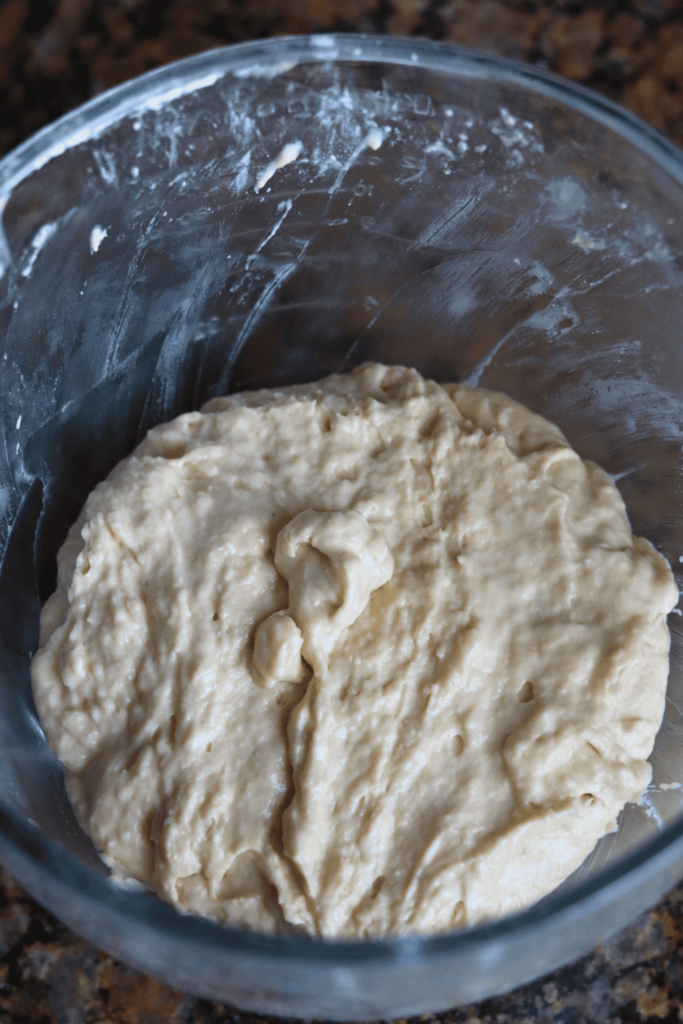Batter for sourdough coffee cake