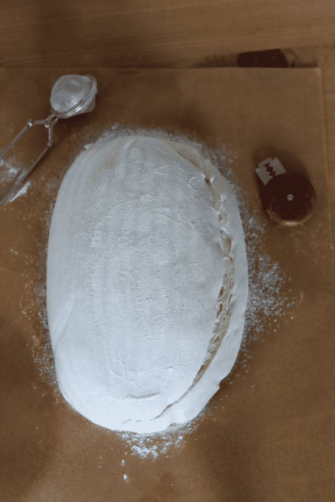 scoring sourdough