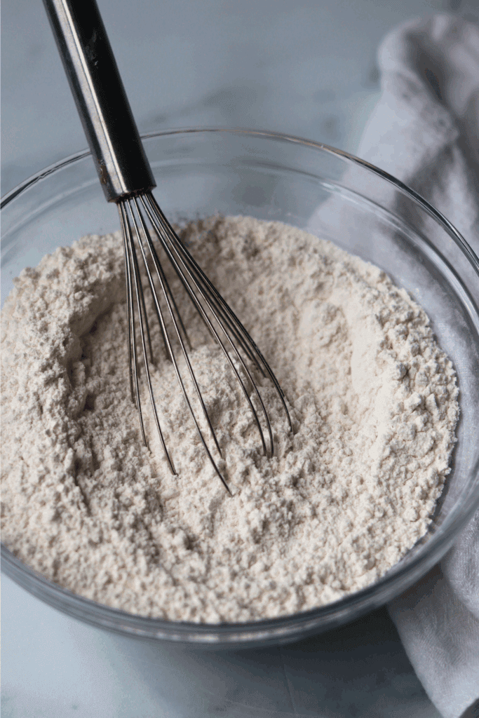 mixing dry ingredients