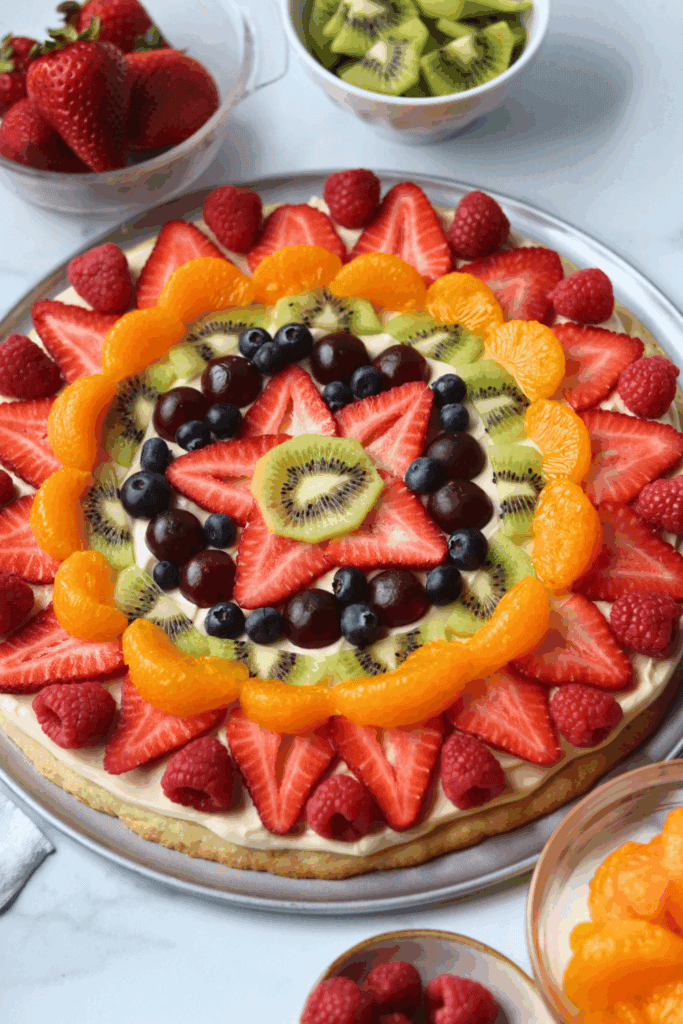 sourdough fruit pizza