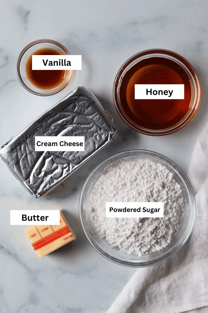 cream cheese frosting ingredients
