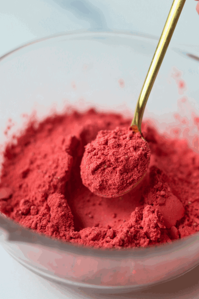 strawberry powder