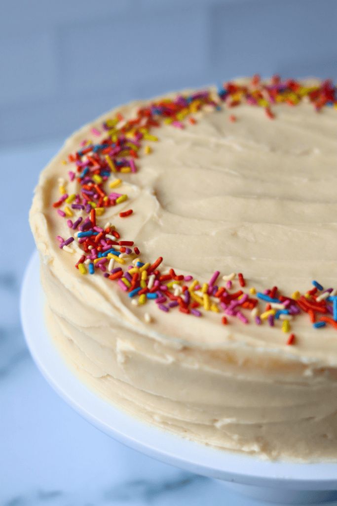 sourdough vanilla cake