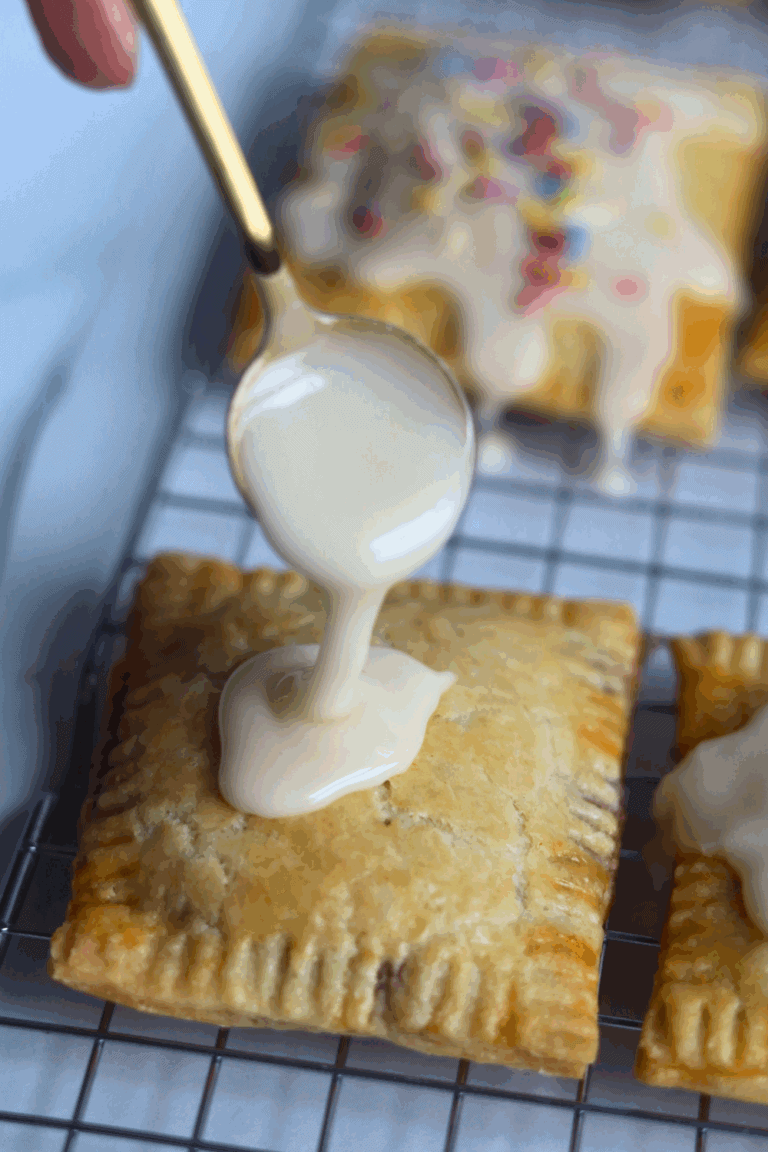 Homemade Sourdough Pop Tarts Recipe (With Vanilla Glaze) - Simplicity ...