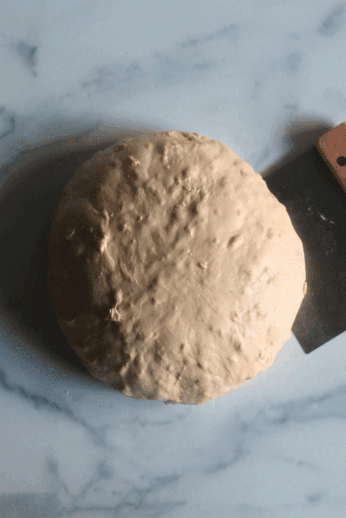 shaped dough