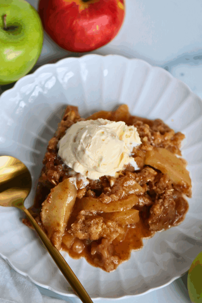 sourdough apple crisp