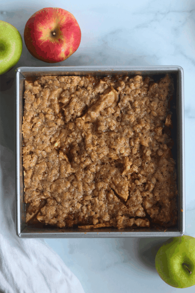 sourdough apple crisp