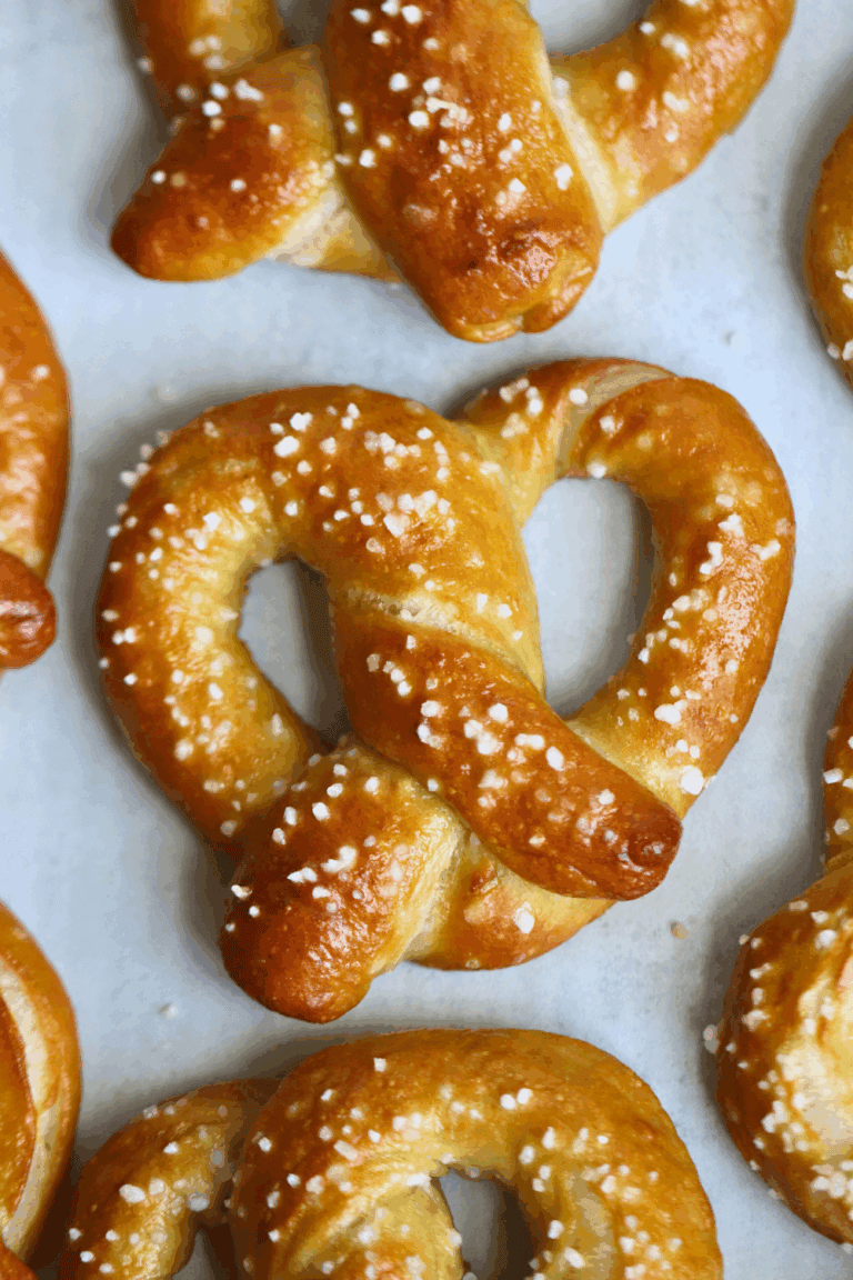 sourdough pretzels