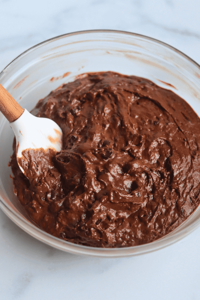 mixed dry and wet ingredients