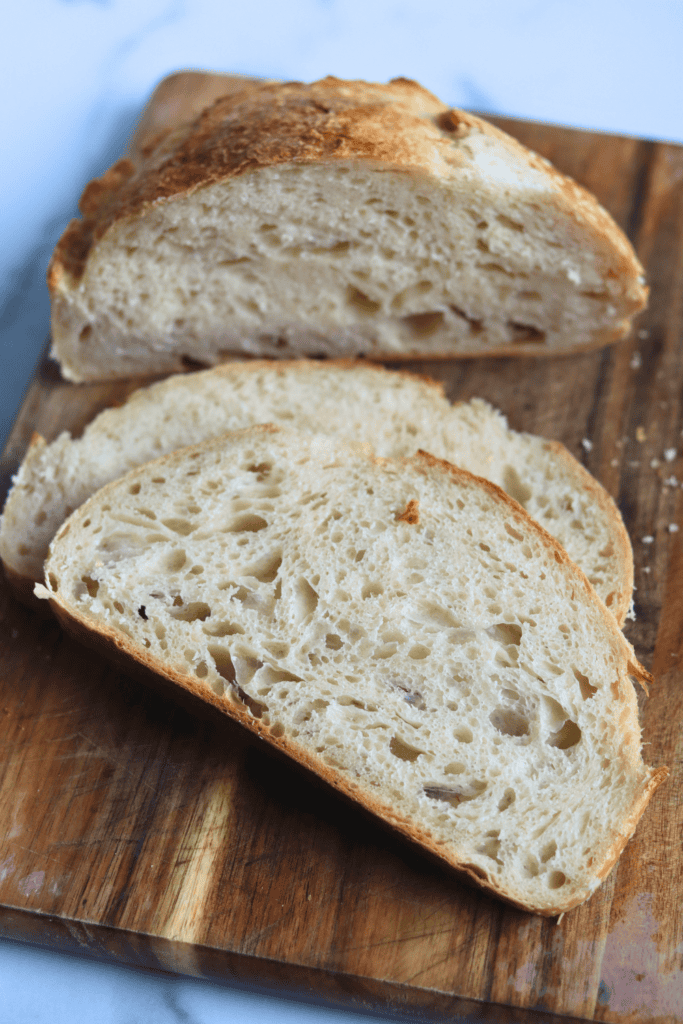 sliced sourdough bread