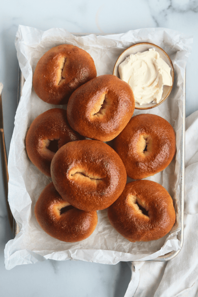 sourdough whole wheat bagels