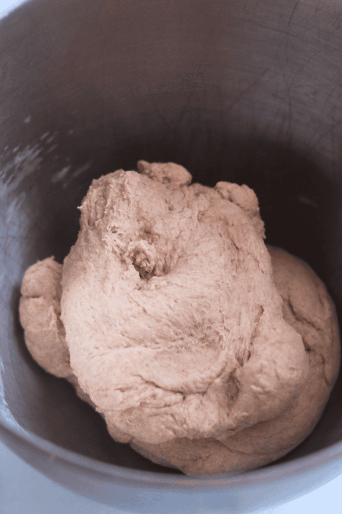 mixed dry and wet ingredients