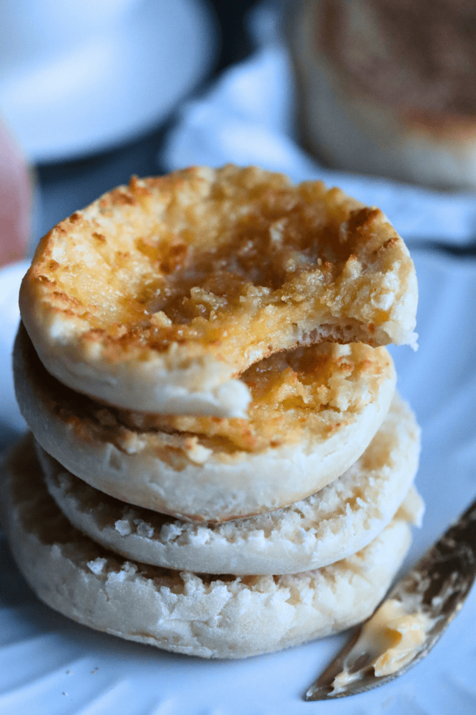 Sourdough Discard English Muffins