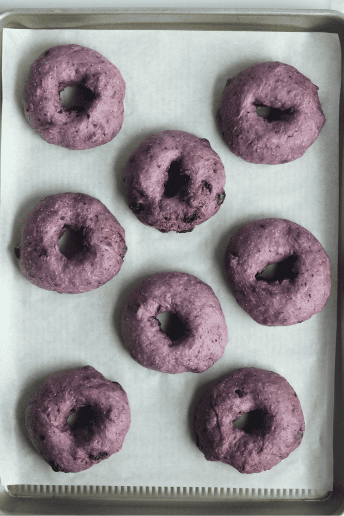 bagels that has doubled in size