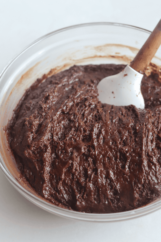 mixed dry and wet ingredients