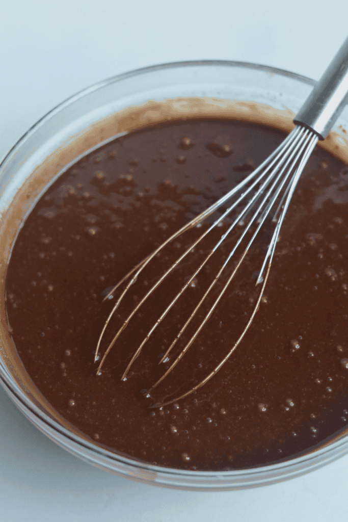 mixed ingredients until smooth