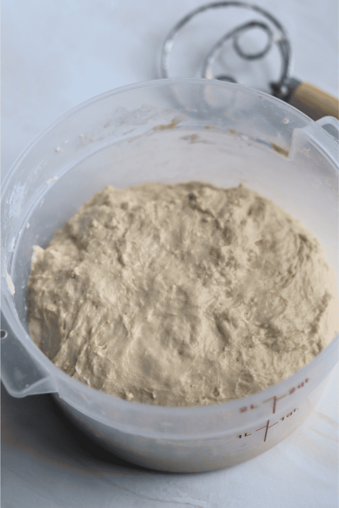 dough after rest