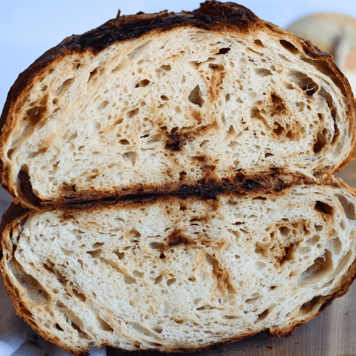 caramelized onion sourdough bread