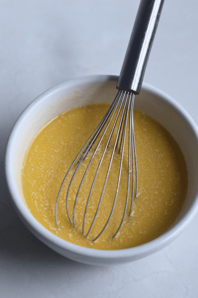 Mixed wet ingredients