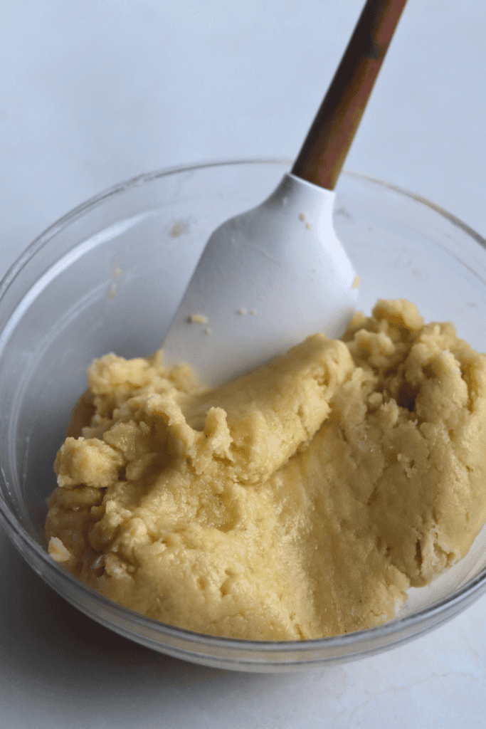 mixed wet and dry ingredients