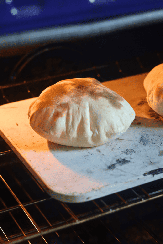 sourdough discard pita bread