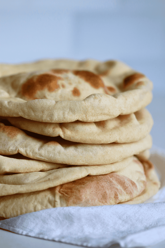 Sourdough discard pita bread