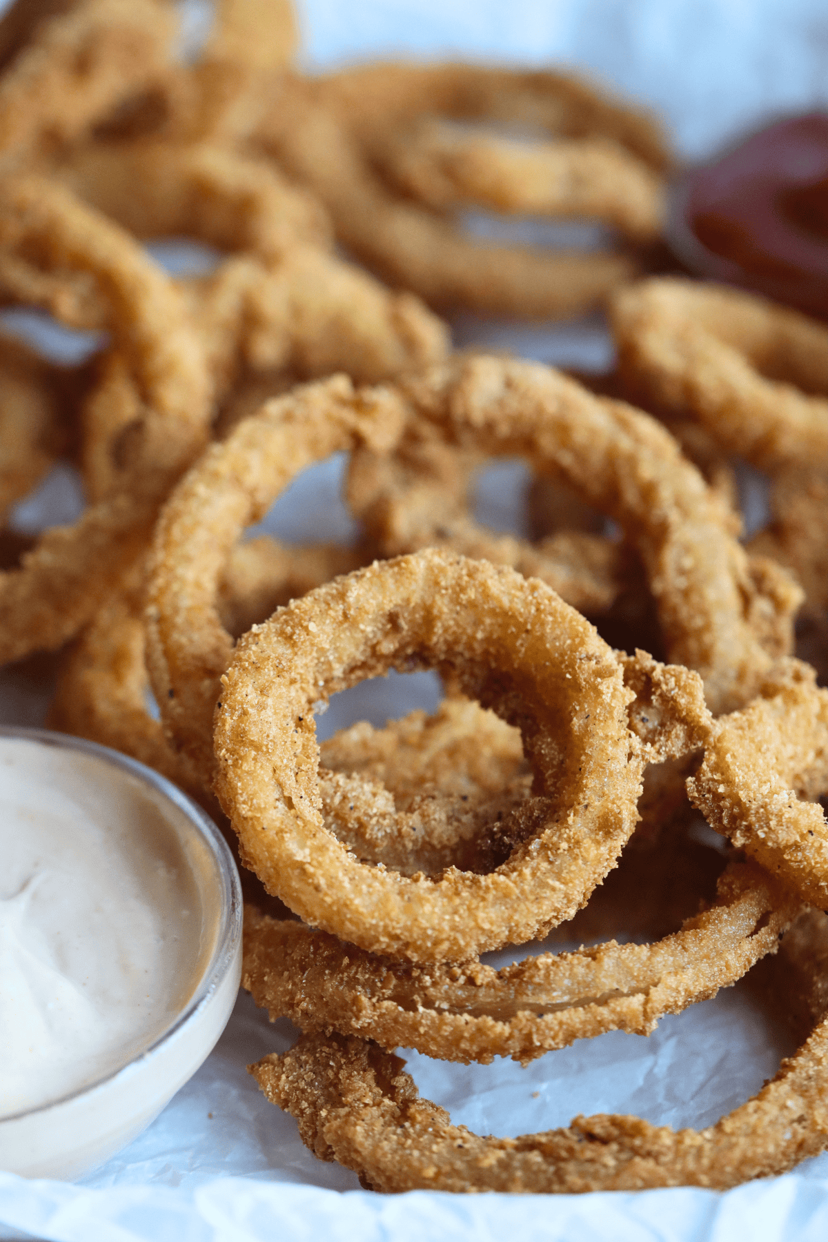 Sourdough Onion Rings (Crispy Fried Onion Rings) - Simplicity and a Starter