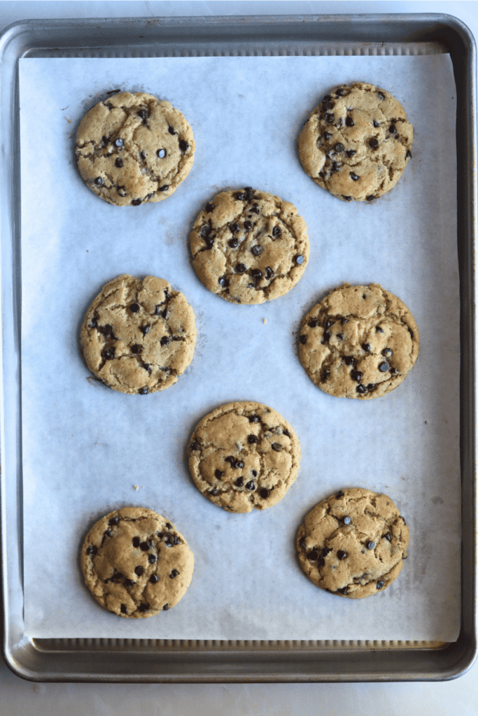 baked cookies